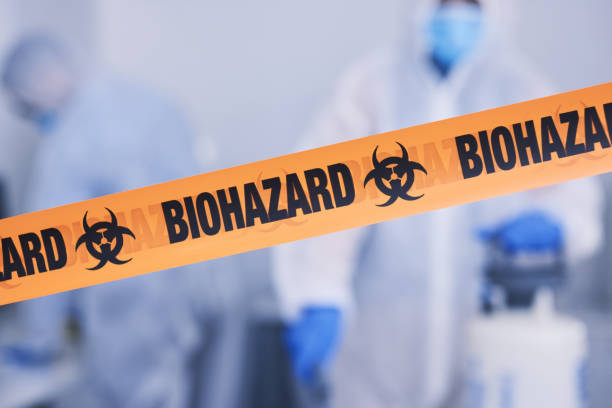 Professional Biohazard technician working in Hartville, OH